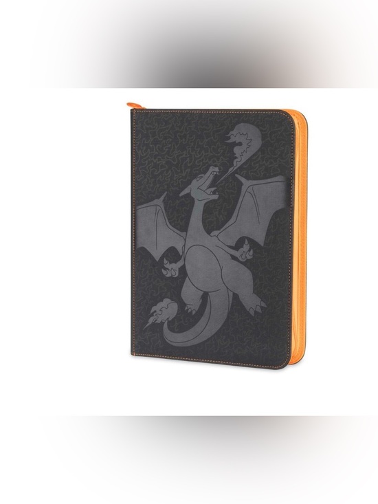 Pokemon Other - Pokémon TCG Center Scorching Charizard Exclusive Card Premium ZIP Binder NEW!